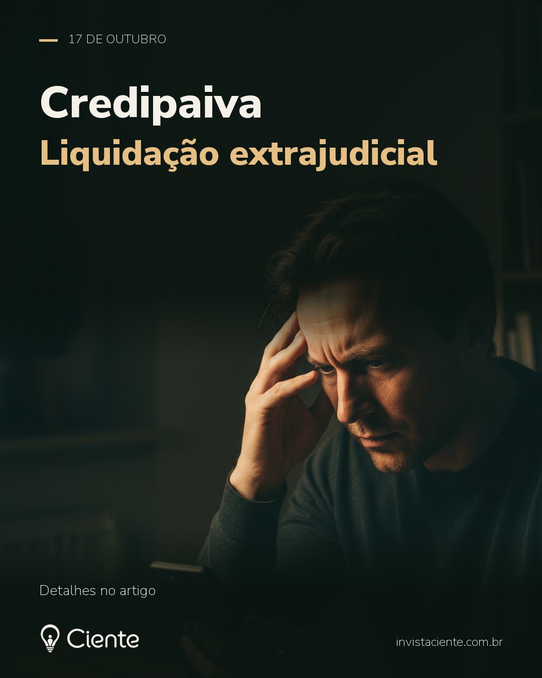 Imagem ilustrativa da notícia: Banco Central decreta liquidação extrajudicial da cooperativa Credipaiva
